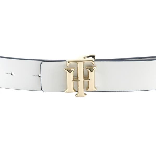 Bälte - TOMMY HILFIGER - SPWW Belts Signature 3.0 - 100% Läder - Bredd 3 cm - Storlek 85-95 cm