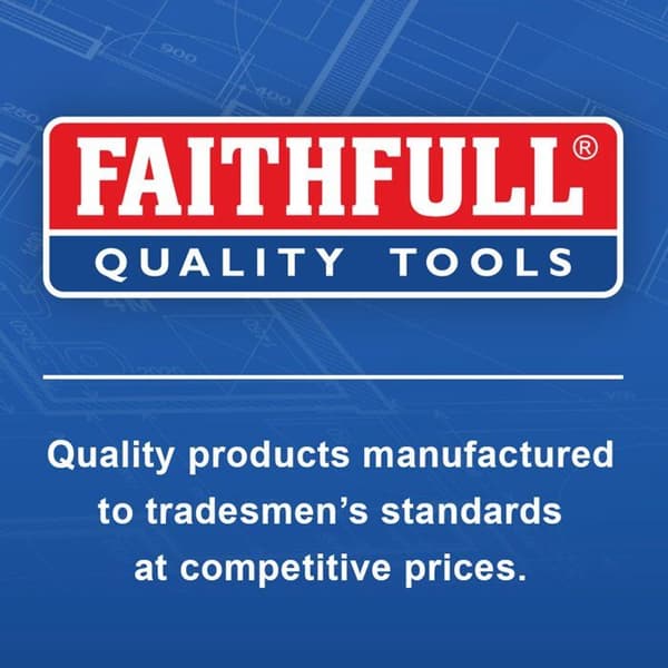 Faithfull - FAISTny produkt2 - Verktygs- och nagelpåse Importerad från Storbritannien