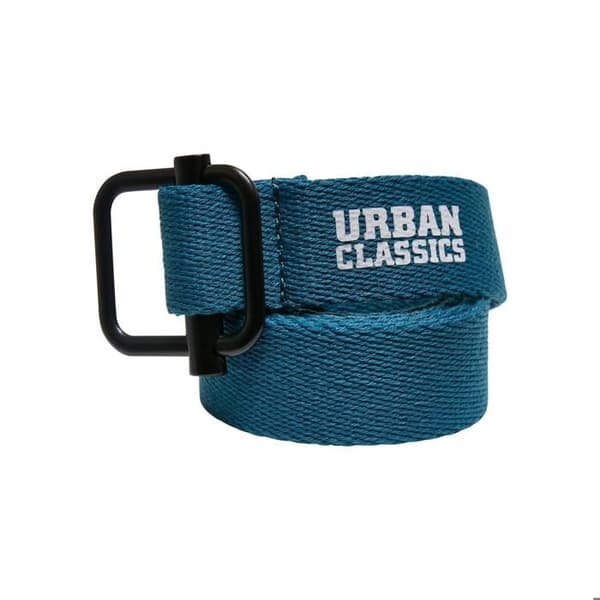 Barnbälten - Urban Classics - Industriell Canvas - 75 cm - 100% Polyester - Svart/Grön