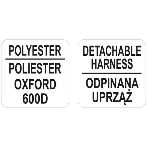 VOREL Verktygsbälte med axelband Polyester 128 cm