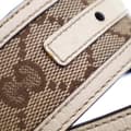 Miniatyrbillede 7 af 8: Pre-owned Gucci GG Canvas Interlocking G Belt Brown