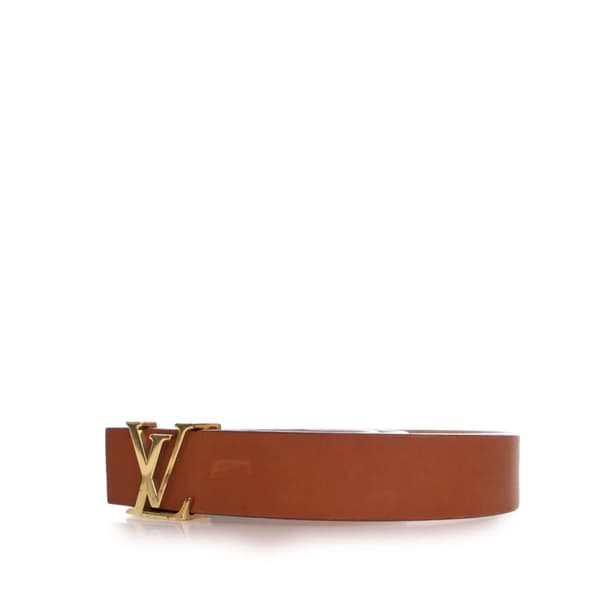 Pre-owned Louis Vuitton Nomade LV Initiales Belt Brown