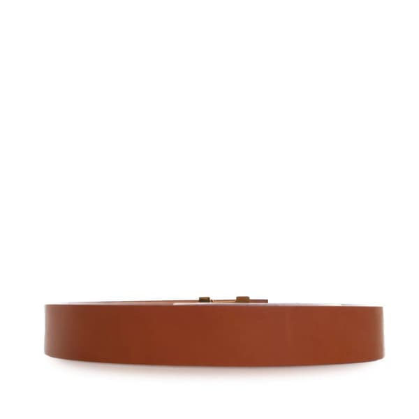 Pre-owned Louis Vuitton Nomade LV Initiales Belt Brown