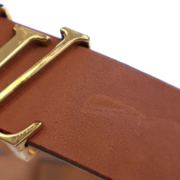 Pre-owned Louis Vuitton Nomade LV Initiales Belt Brown