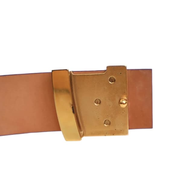 Pre-owned Louis Vuitton Nomade LV Initiales Belt Brown