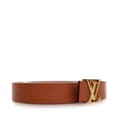 Miniatyrbild 2 av 10: Pre-owned Louis Vuitton Nomade LV Initiales Belt Brown