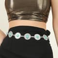 Miniatyrbillede 1 af 2: Adjustable belt chain in gold or silver