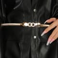 Miniatyrbillede 1 af 4: Adjustable belt chain in gold or silver