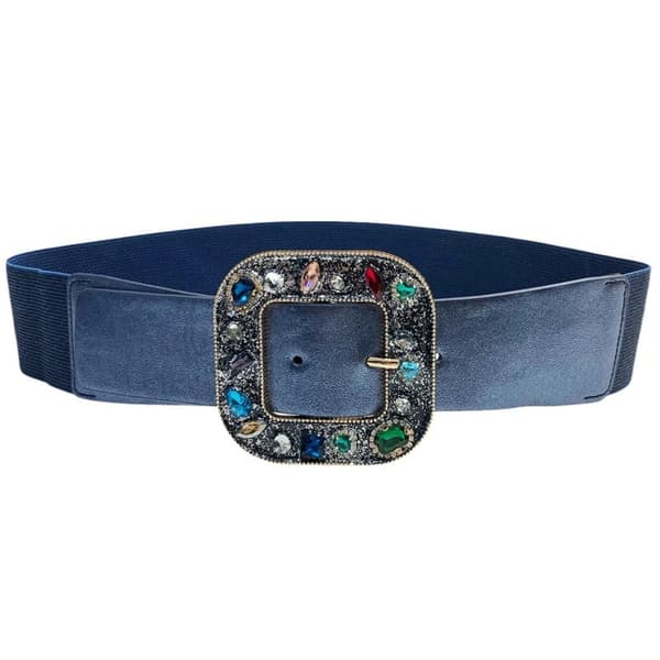 Adjustable belt with metal buckle - multiple colors