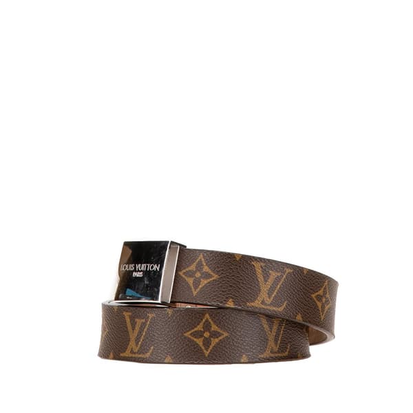 Pre-owned Louis Vuitton Monogram Ceinture Belt Brown