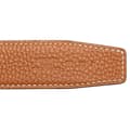 Miniatyrbillede 5 af 7: Pre-owned Hermès Togo and Box Calf Constance H Reversible Belt Brown