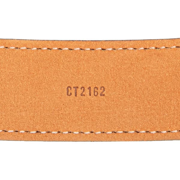 Pre-owned Louis Vuitton Monogram Belt Brown