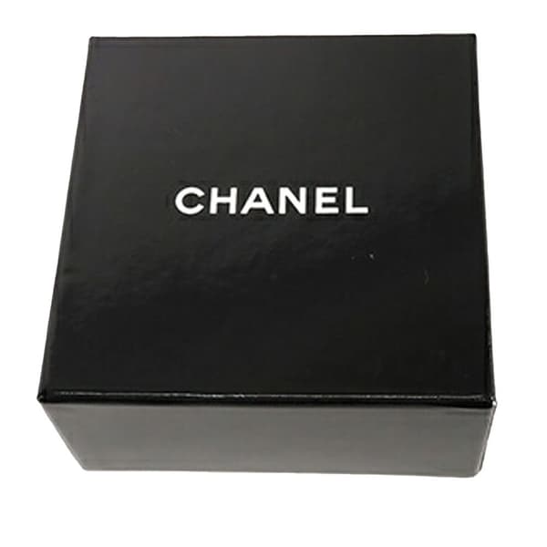 Pre-owned Chanel Gold Plated CC Medallion Leather Woven Chain Belt Gold