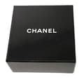 Miniatyrbilde 8 av 8: Pre-owned Chanel Gold Plated CC Medallion Leather Woven Chain Belt Gold