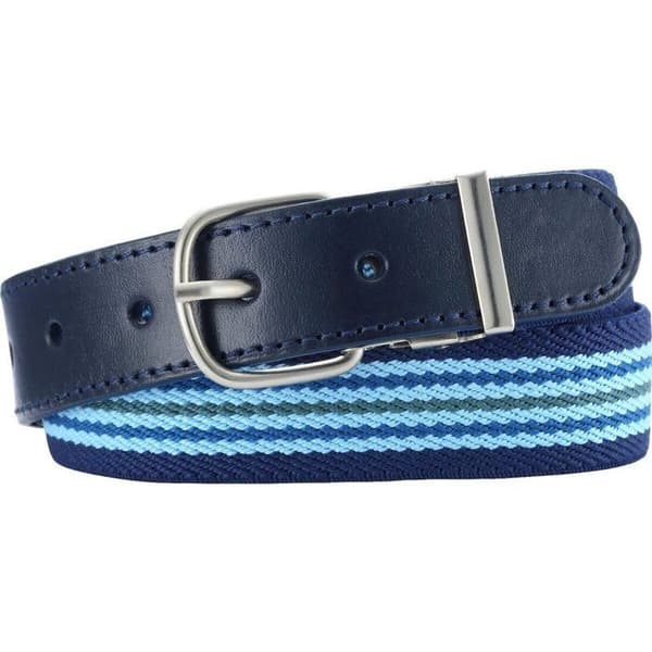 Elastisk bälte - Playshoes - Randig - Äkta läder - Justerbar - Kille