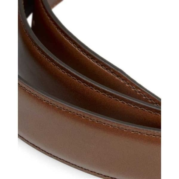 Herrbälte - JACK & JONES - Christopher - Brun - Slätt råhud