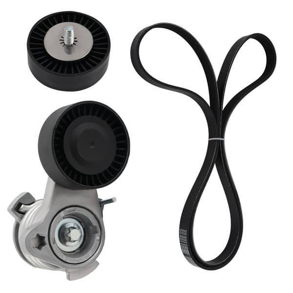 Bæltestrammerkit Pulley Bolt, Timing Belt Type, 6PK-1990 Ribber