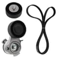Miniatyrbillede 2 af 4: Bæltestrammerkit Pulley Bolt, Timing Belt Type, 6PK-1990 Ribber