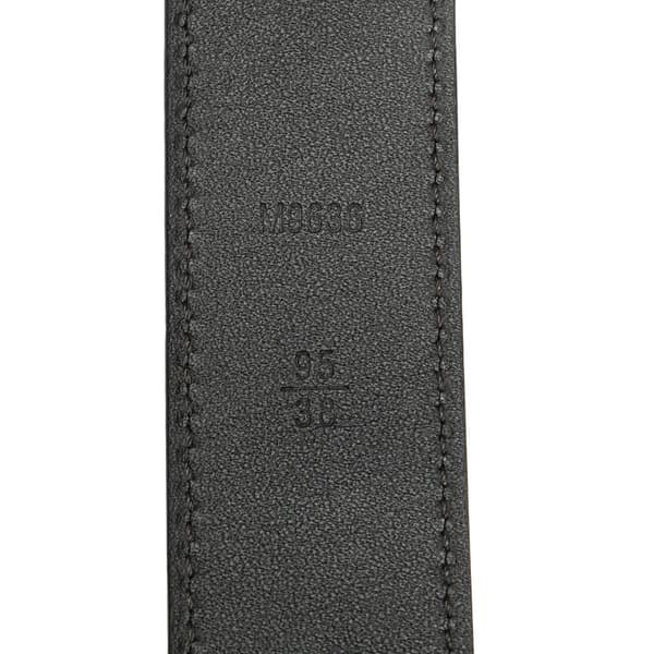 Pre-owned Louis Vuitton Damier Graphite Force Belt Gray