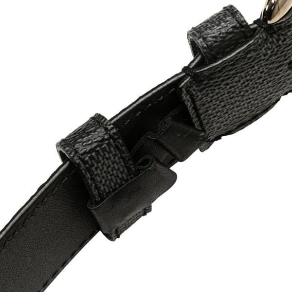 Pre-owned Louis Vuitton Damier Graphite Force Belt Gray