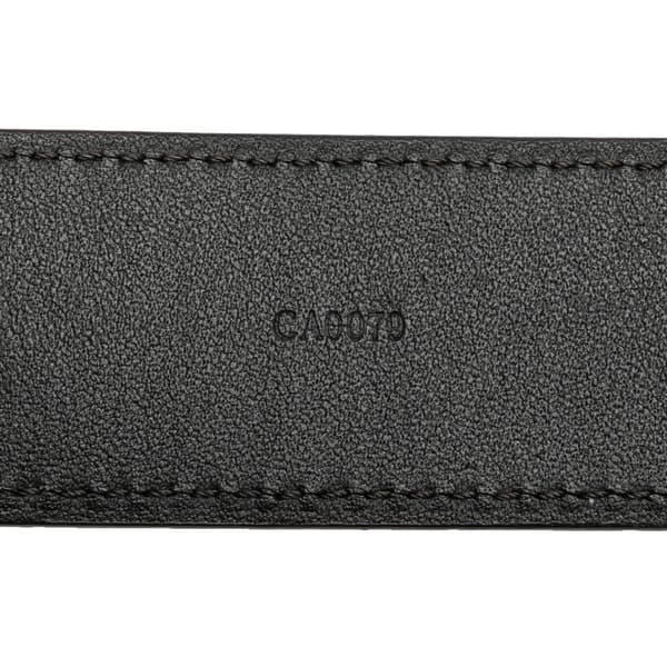 Pre-owned Louis Vuitton Damier Graphite Force Belt Gray