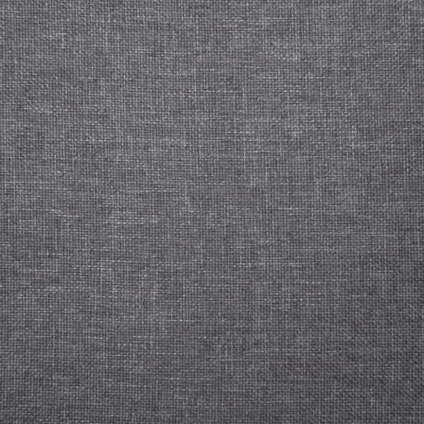 vidaXL Bänk med förvaringsutrymme 116 cm ljusgrå polyester