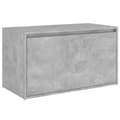 Pikkukuva 1 / 10: vidaXL Eteisen penkki 80x40x45 cm betoninharmaa lastulevy