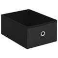Miniatyrbillede 8 af 11: vidaXL foldbar opbevaringsbænk 76x38x38 cm kunstlærred sort