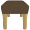 Miniatyrbillede 4 af 7: vidaXL bænk 70x30x30 cm stof brun