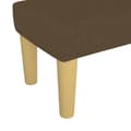 Miniatyrbillede 5 af 7: vidaXL bænk 70x30x30 cm stof brun