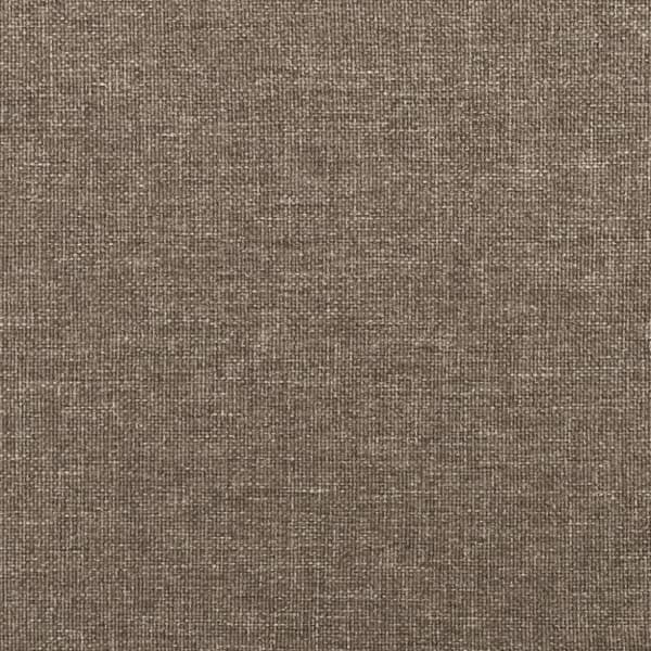 vidaXL Bänk taupe 70x30x30 cm tyg