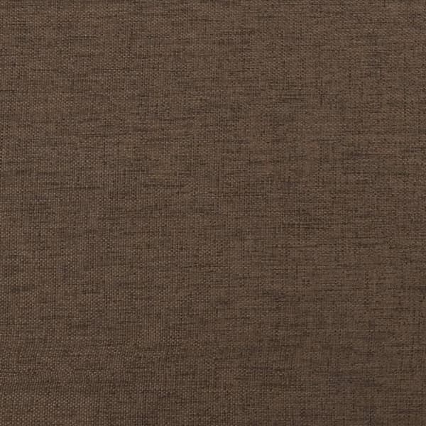 vidaXL Bänk brun 70x35x41 cm tyg