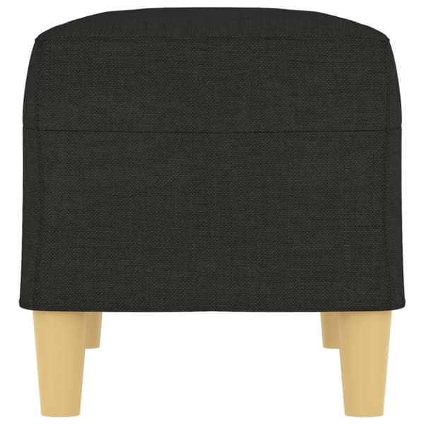 vidaXL bænk 70x35x41 cm stof sort