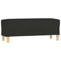 Miniatyrbillede 2 af 7: vidaXL bænk 100x35x41 cm stof sort