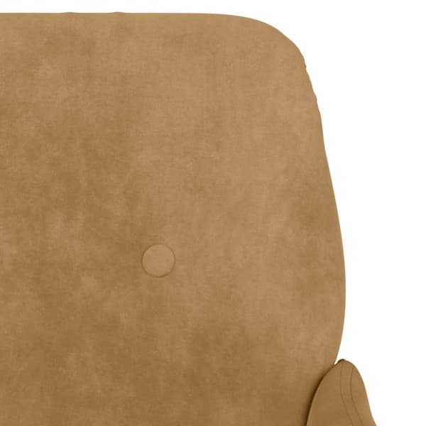 vidaXL Bänk bun 108x79x79 cm sammet