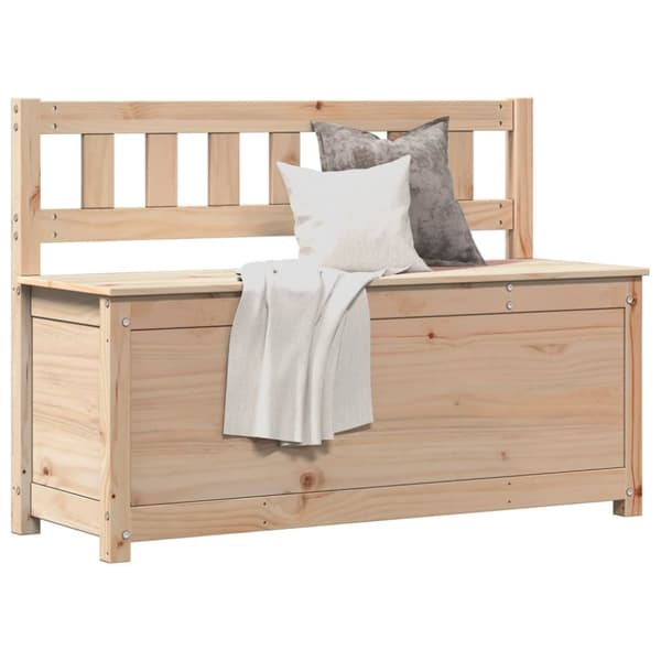 vidaXL Penkki 110x41x76,5 cm täysi mänty