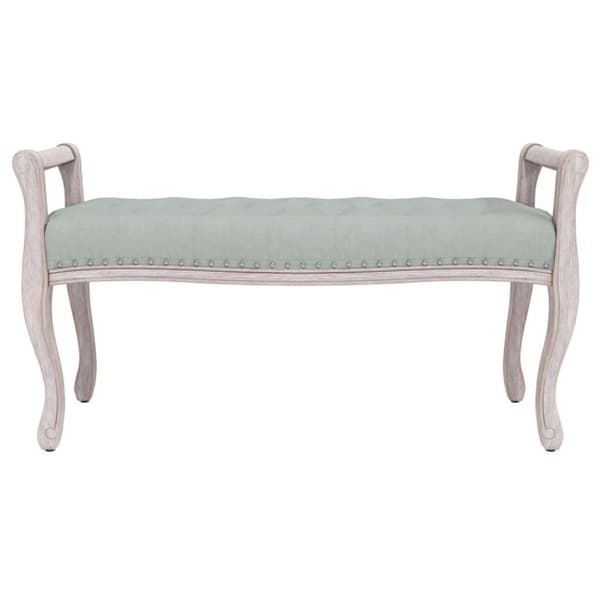 vidaXL Bänk ljusgrå 110x45x60 cm sammet