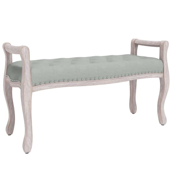 vidaXL Bänk ljusgrå 110x45x60 cm sammet