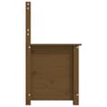 Pikkukuva 8 / 11: vidaXL Penkki hunajanruskea 80x41x77 cm täysi mänty