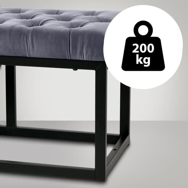 CLP Bænk Polson Velvet Black