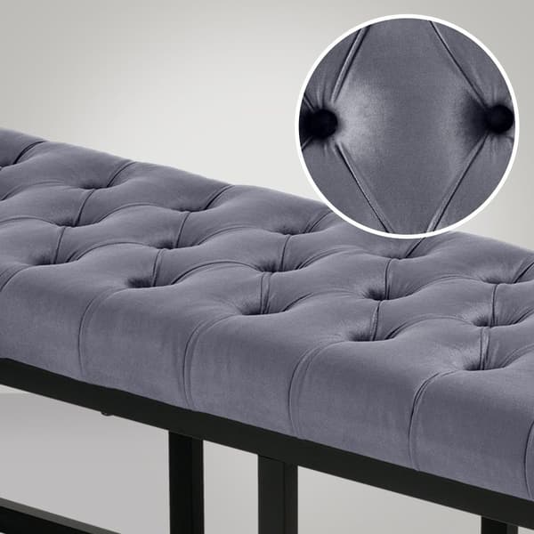 CLP Bænk Polson Velvet Black