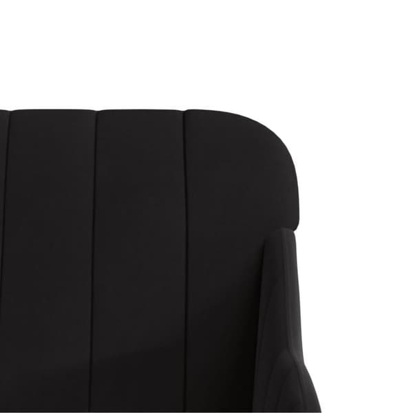 vidaXL bænk 110x76x80 cm velour sort