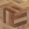 Miniatyrbild 4 av 9: Bänk 110x35x45 cm massiv återvunnen teak