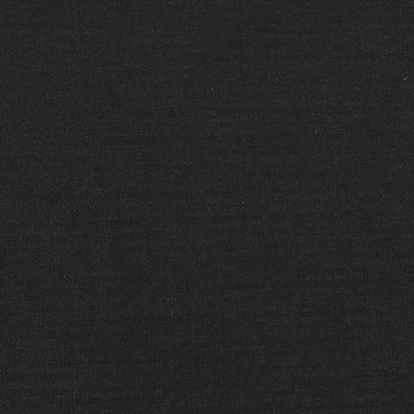 Bänk svart 70x35x41 cm tyg