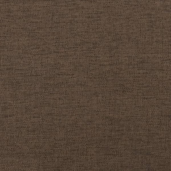 bænk 100x35x41 cm stof brun