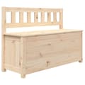 Miniatyrbillede 2 af 9: bænk 110x41x76,5 cm massivt fyrretræ