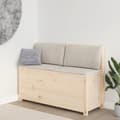 Miniatyrbillede 1 af 9: bænk 110x41x76,5 cm massivt fyrretræ