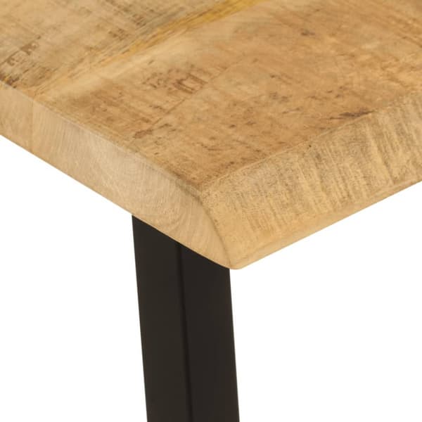 vidaXL Penkki elävillä reunoilla 105 cm täysi mangopuu -  Penkit