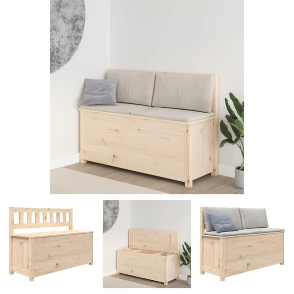 The Living Store Penkki 110x41x76,5 cm täysi mänty -  Penkit