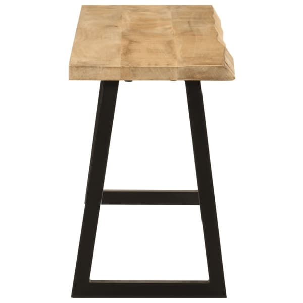 The Living Store Penkki elävillä reunoilla 105 cm täysi mangopuu -  Penkit